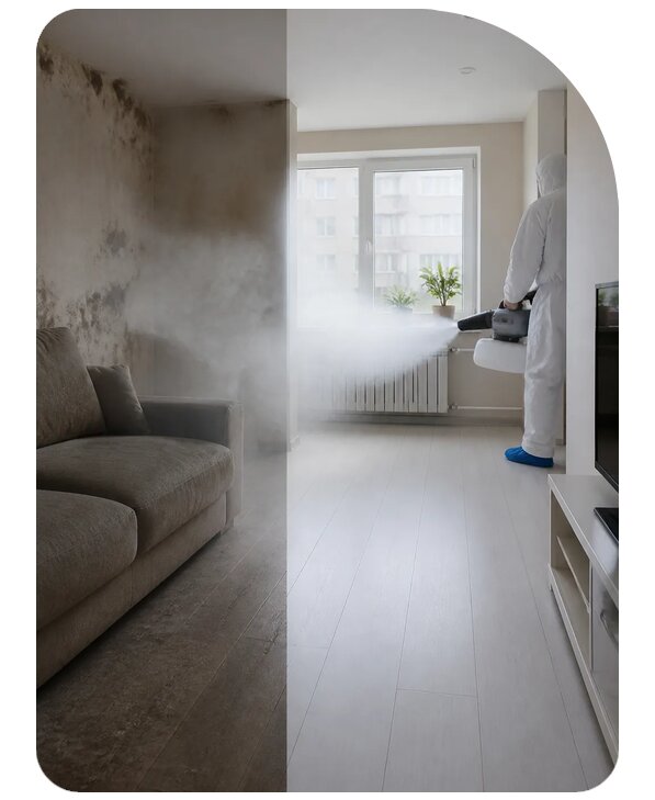 Дезодорация квартиры от запаха в Петергофе по цене от 3661 р. | Сенат-Птф
